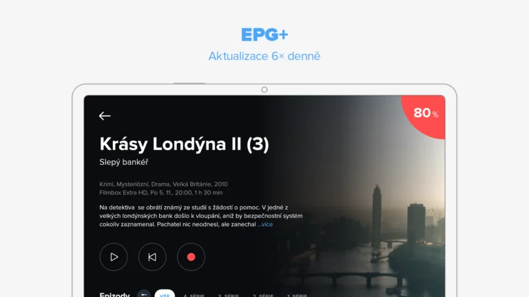 Ukázka aplikace NejPřipojení TV 9