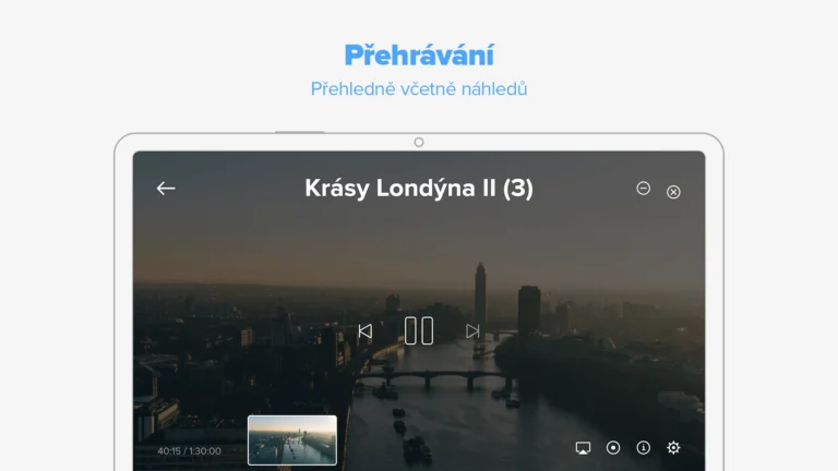 Ukázka aplikace NejPřipojení TV 7
