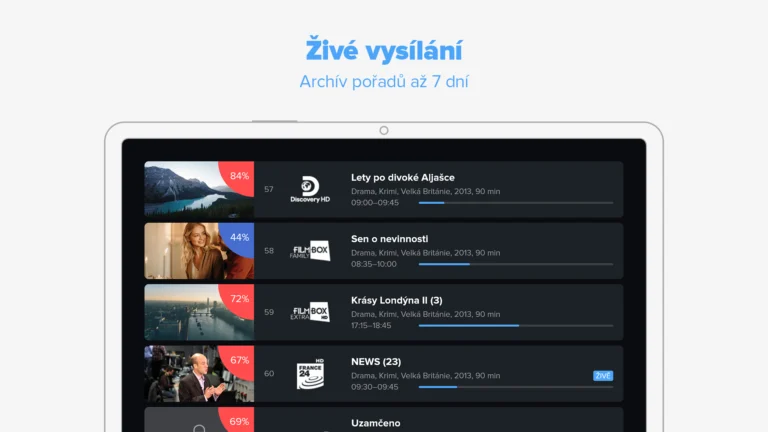 Ukázka aplikace NejPřipojení TV 6