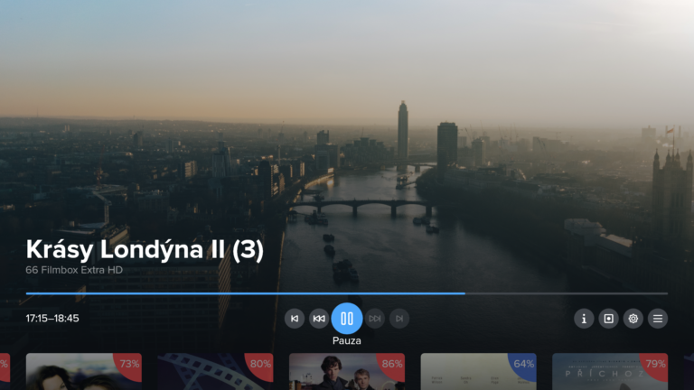 Aplikace NejPřipojení TV na televizi