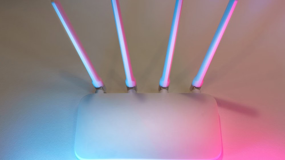 internet na chatě a wifi router