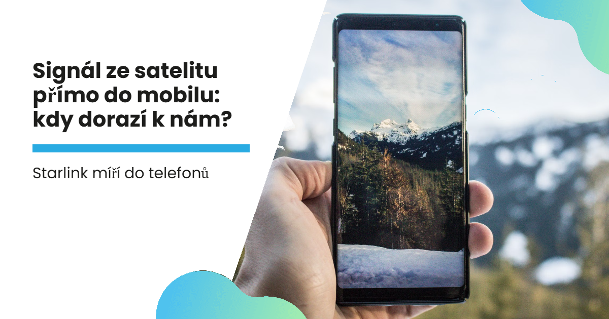 satelitní signál do mobilu